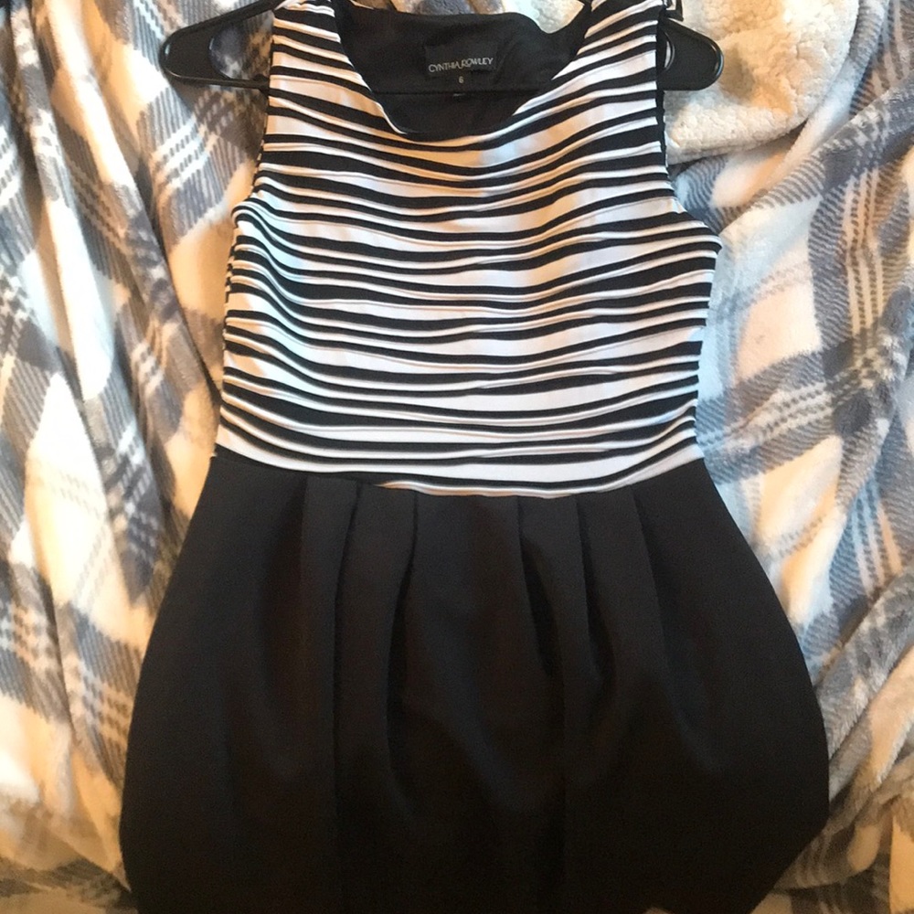 Black and White Dress